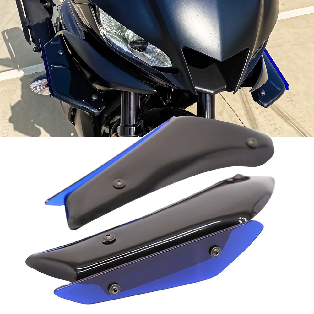 

Motorcycle Fairing Parts Aerodynamic Wing Kit Fixed Winglet Fairing Wing For Yamaha YZFR25 YZFR25 YZF-R25 2019 2020 2021 2022