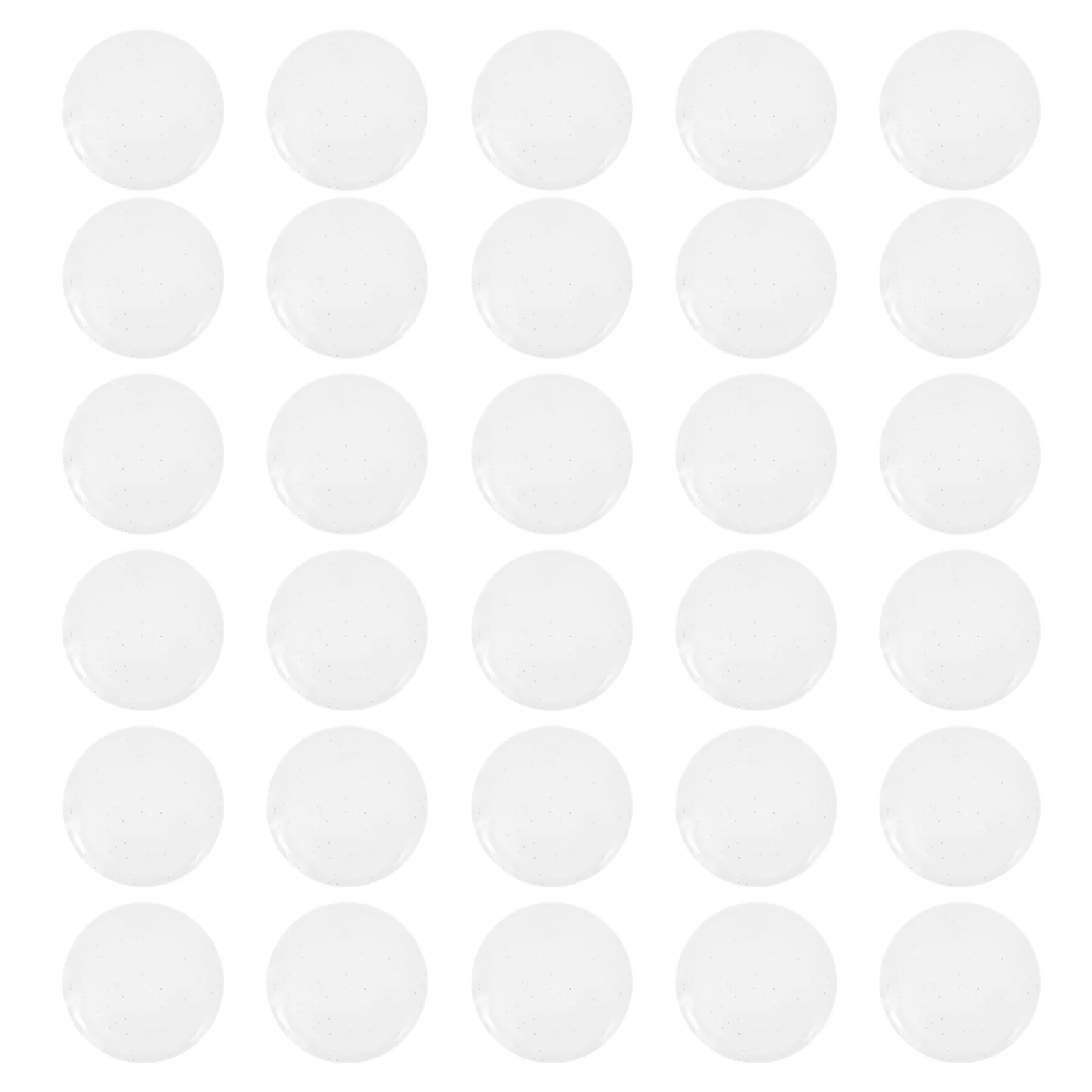 

30pcs Clear Gel Stickers 254MM Transparent Adhesive Dots Reusable Putty Tack Poster Wall Door Protector Noise