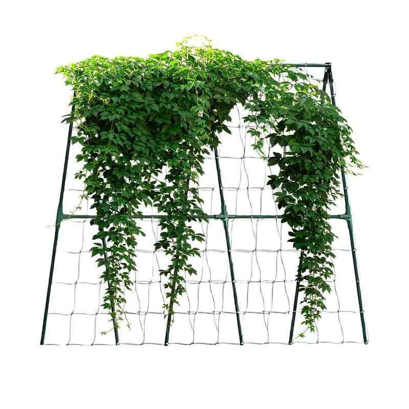 Garden Cucumber Trellis Fruits Vegetable Growing Support Rack for Outdoor Climbing Grape Pea Bean Tomato Cucumber