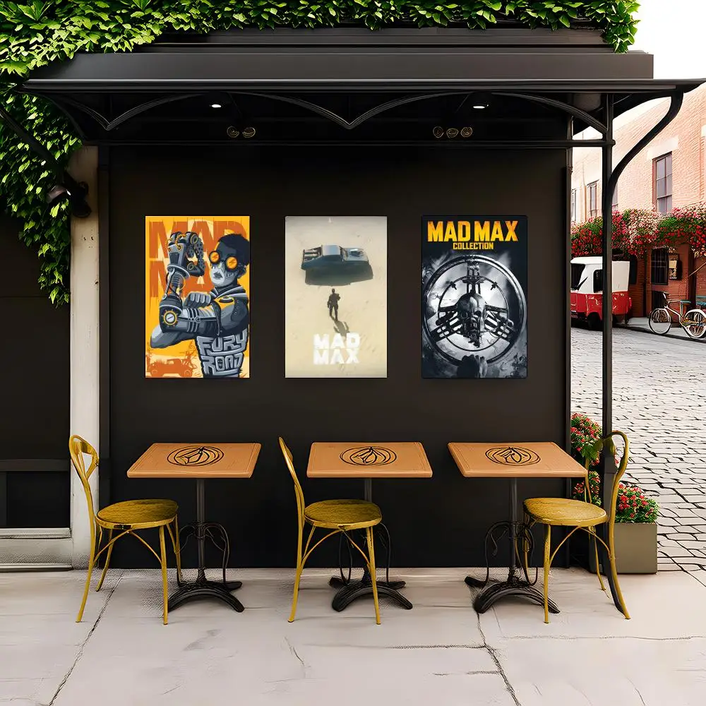 ملصق كرتوني Mad Max-M حديث مقاوم للماء عالي الدقة ملصق فني جداري ذاتي اللصق ديكور جمالي للمنزل