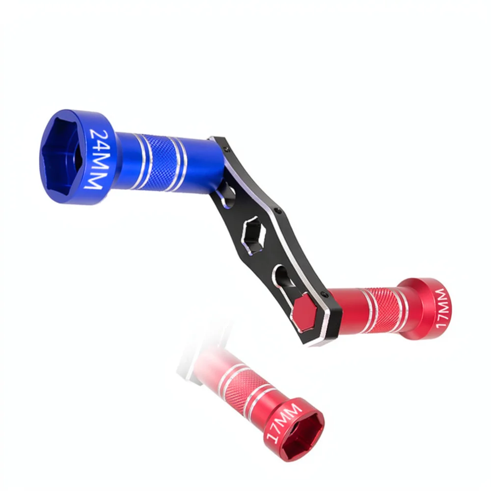 rc-vehicle-wheel-hex-nut-wrench-tool-17mm-24mm-interchangeable-socket-repair-sleeve-for-1-10-1-8-scale-off-road-crawler