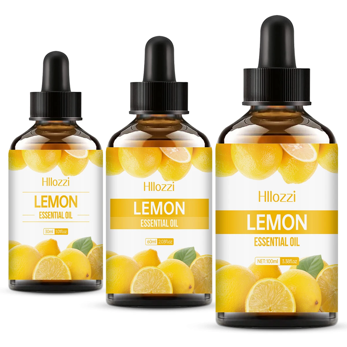 100ml/60ml/30ml Lemon Essential Oil Lemon Essential Oil Body Care Hair Care Aromatherapy Soap Making Diffusers