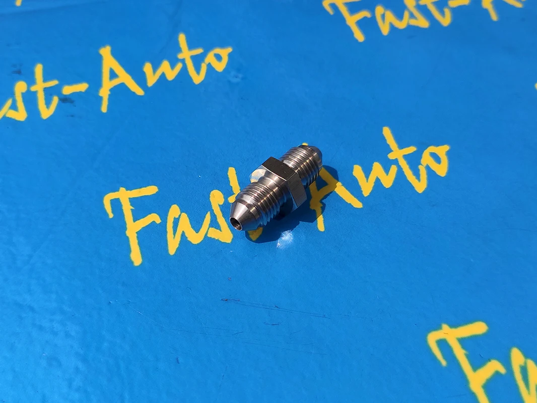 Stainless Steel 3/8-24unf thread male -3an AN3 an-3 to an3 -3an male adaptor Brake Hose ptfe Swivel end Fittings