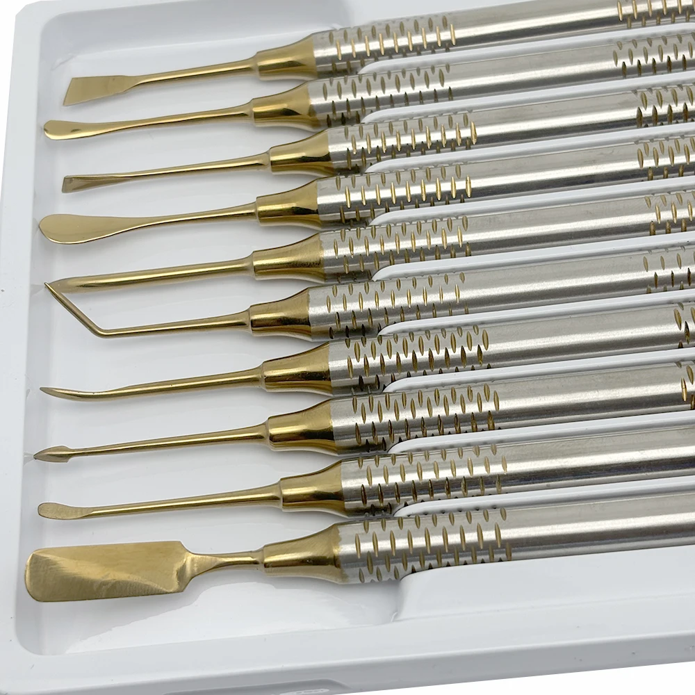 Dental Implant Periosteal Elevator Separator Splitter Set for Periosteum Reflecting and Tissue Retracting in Implant Surgery
