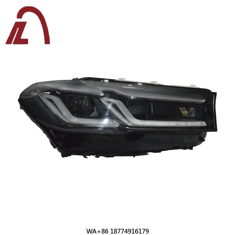 

Прямые поставки с завода США: Новые высококачественные светодиодные фары для BMW 5 серии G30 G38 2021-2024, модель G30, светодиодные автомобильные фары