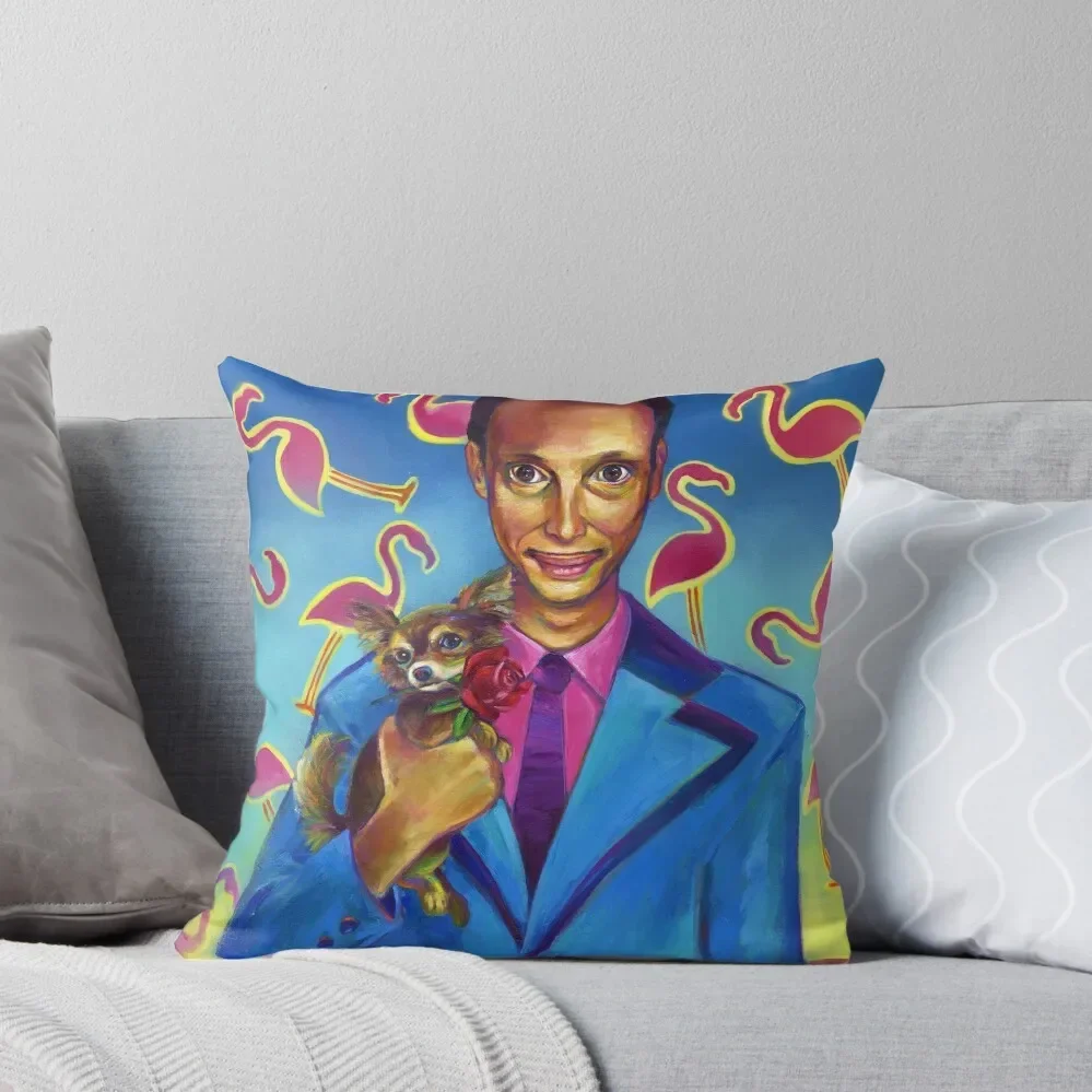 

The Pharaoh of Filth, John Waters Throw Pillow Couch Pillows Luxury Pillow Cover ornamental pillows Pillow