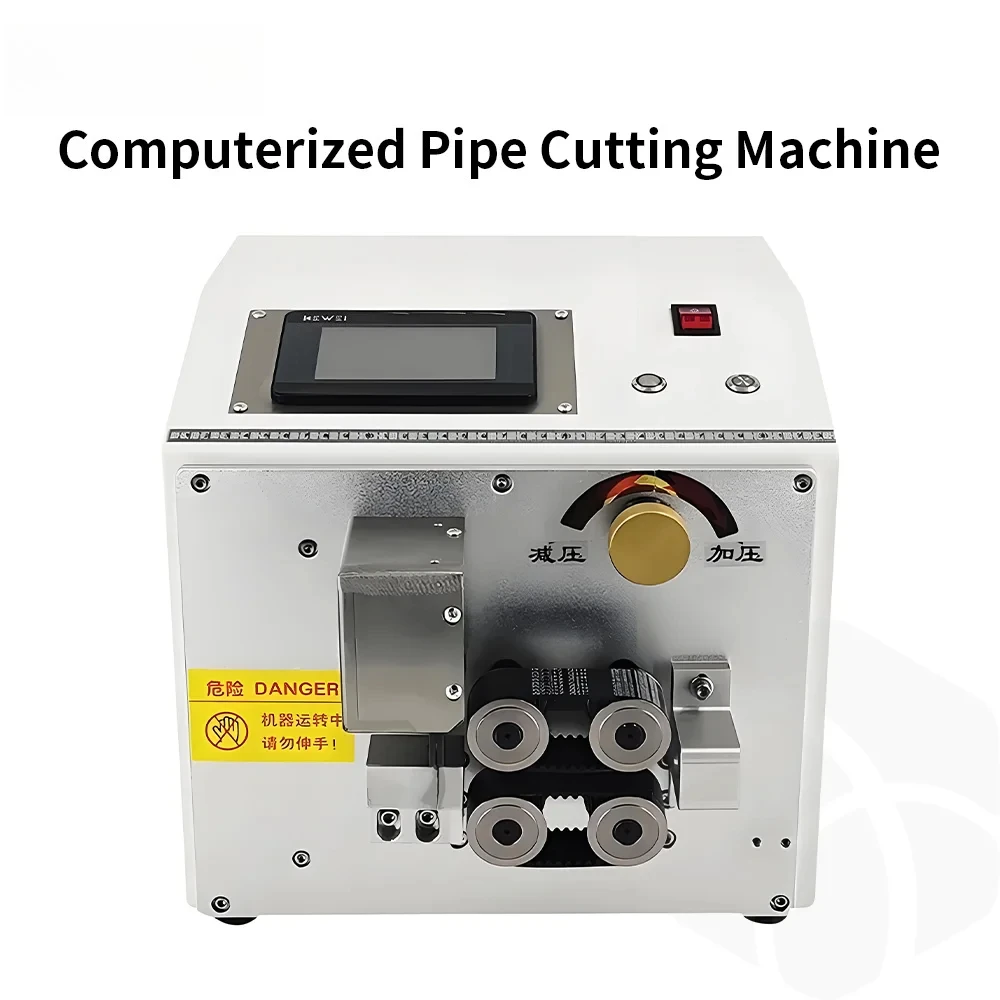 2026 Hot SellingAutomatic Computer Silicone Tube Cutting Machine Silicone Rubber Heat Shrink Casing Nickel Sheet Cutting Machine
