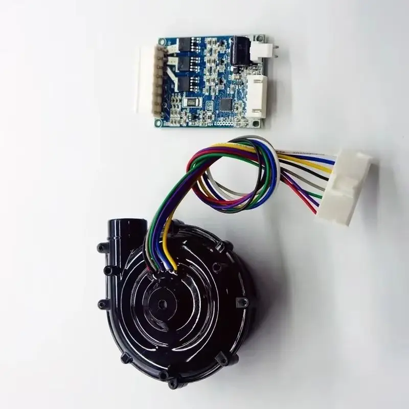 

Micro DC brushless turbo blower digital driver with continuously variable speed 7040 upgraded version