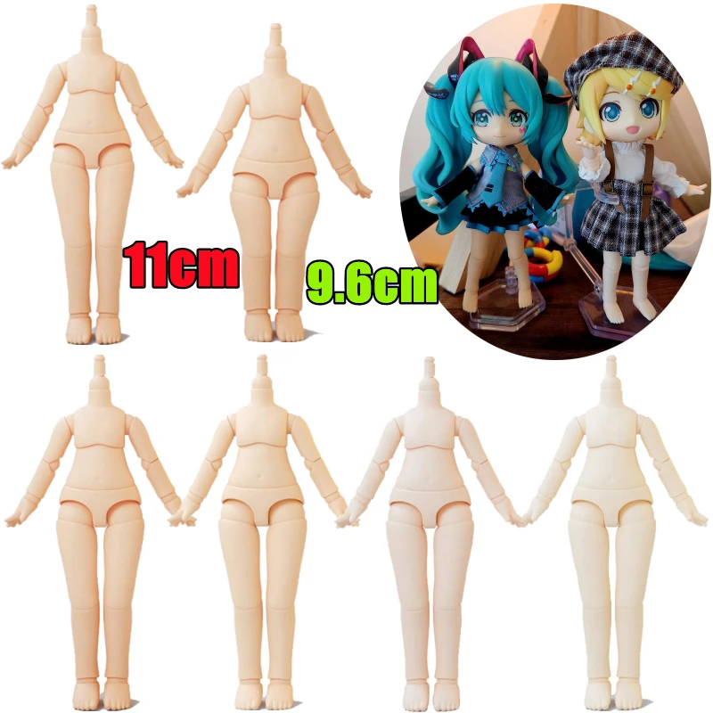 

New 1/12 BJD Doll Body 9.6cm/11cm YMY2 Body Action Figure Replacement Body Doll For Penny, GSC Head, Molly, DIY Doll Accessories