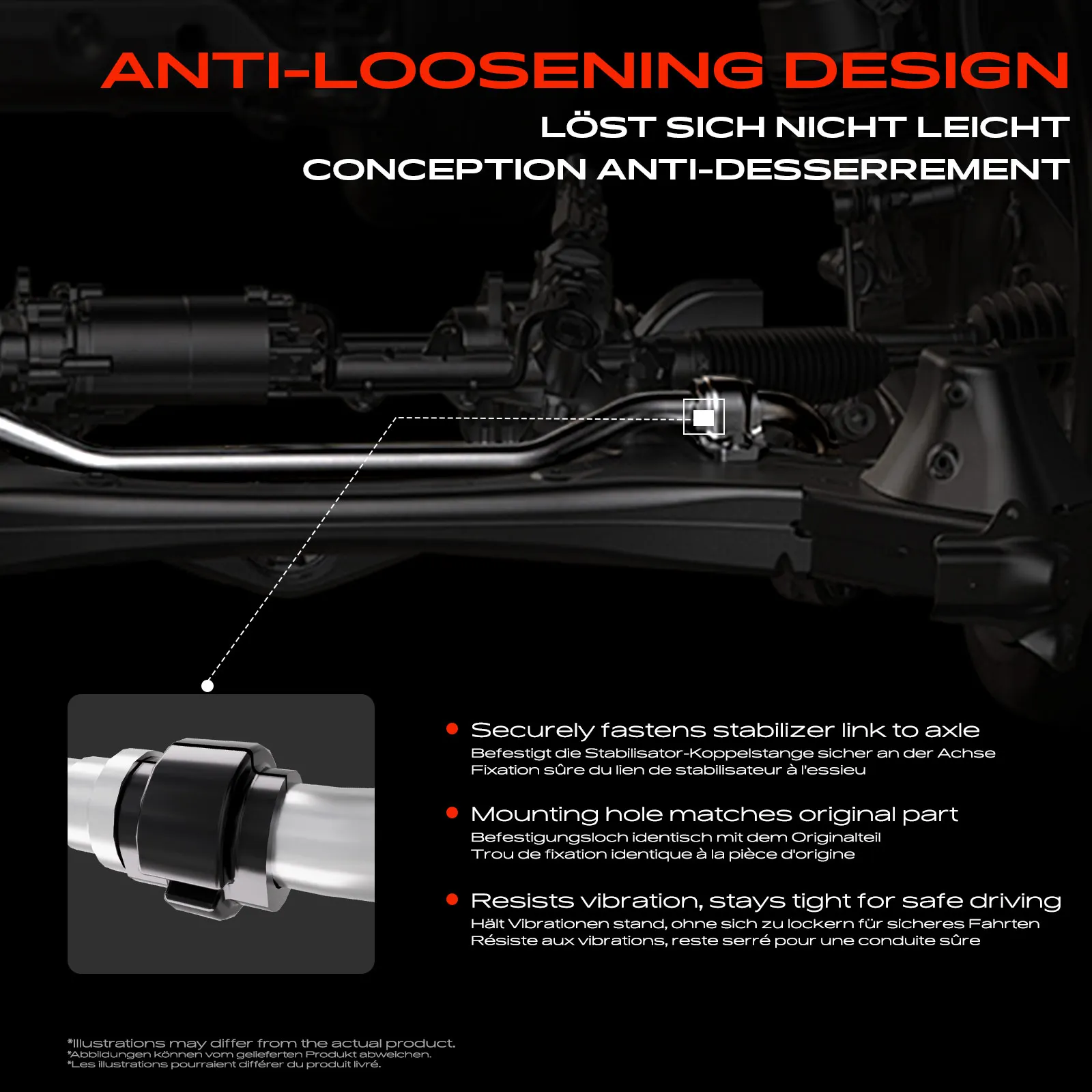 Frankberg 1x Stabilizer for FORD Explorer U5 Lincoln MKS MKT