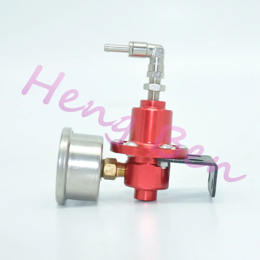 HB Universal Type S Adjustable Fuel pressure Regulator with original gauge and instructions