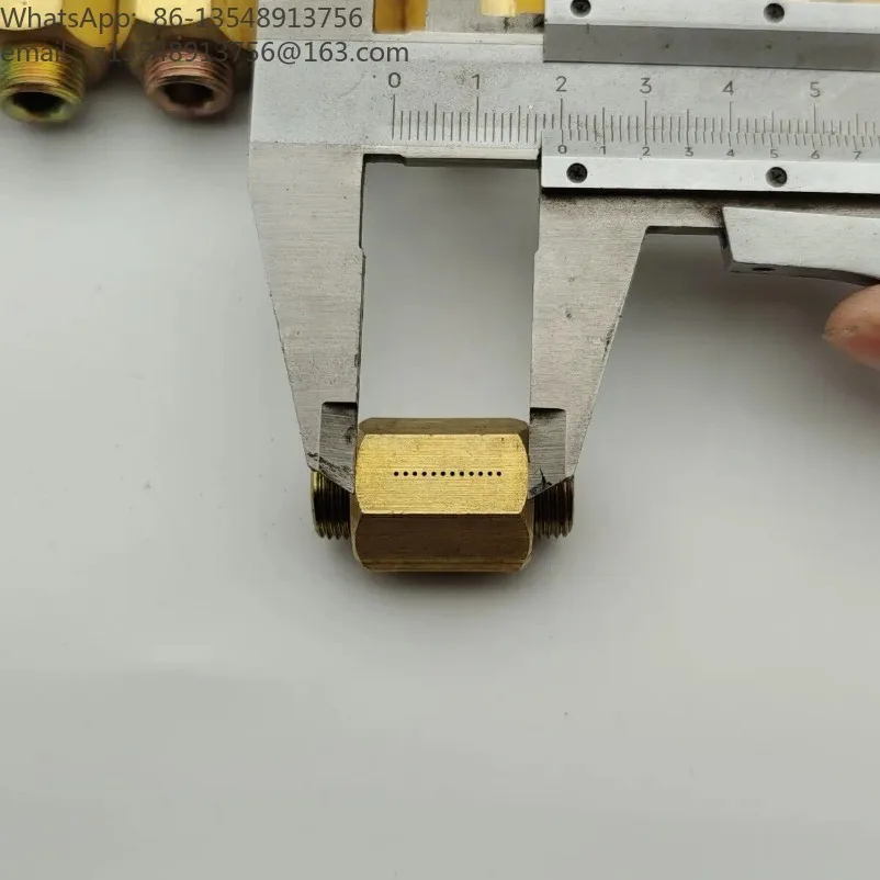Glass Lampworking Torch Head Single Row Nozzle Burner for Glass Blowing, Multiple Sizes Tip for Glass Craft Processing