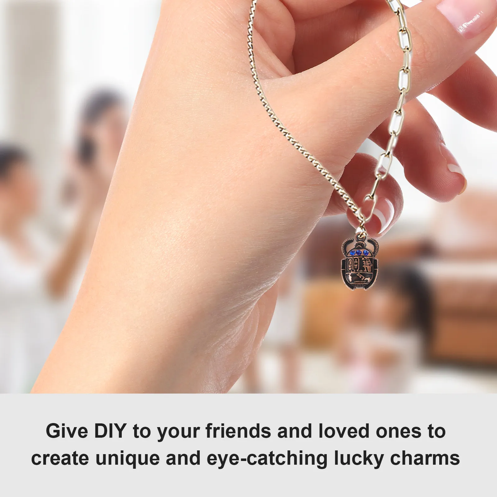 

40 шт. металлических подвесок-жуков для рукоделия, изготовления украшений своими руками: ожерелий, браслетов, цепочек для свитеров, декора для телефонов