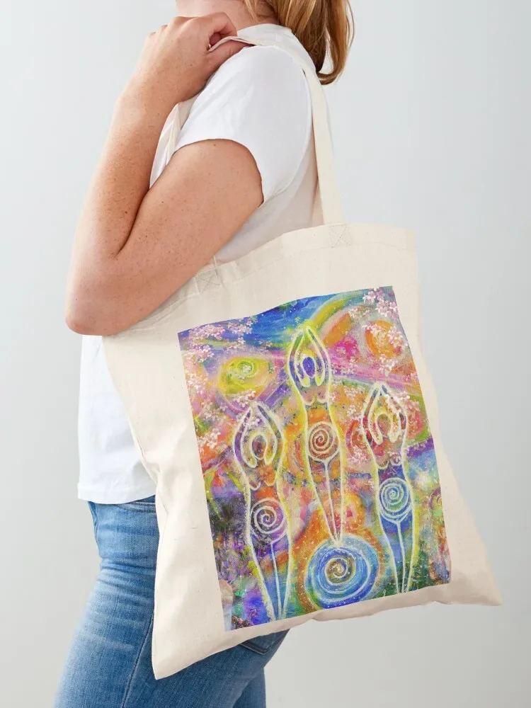 Sisterhood of the devine feminine Tote Bag Beach bag handbag shopping cart bags foldable reusable bag