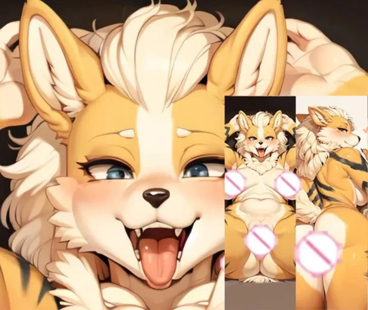 Dakimakura Arcanine Endowed Buddy Anime Body Pillow Cover Double-Sided Print Life Size Pillowcase Gifts