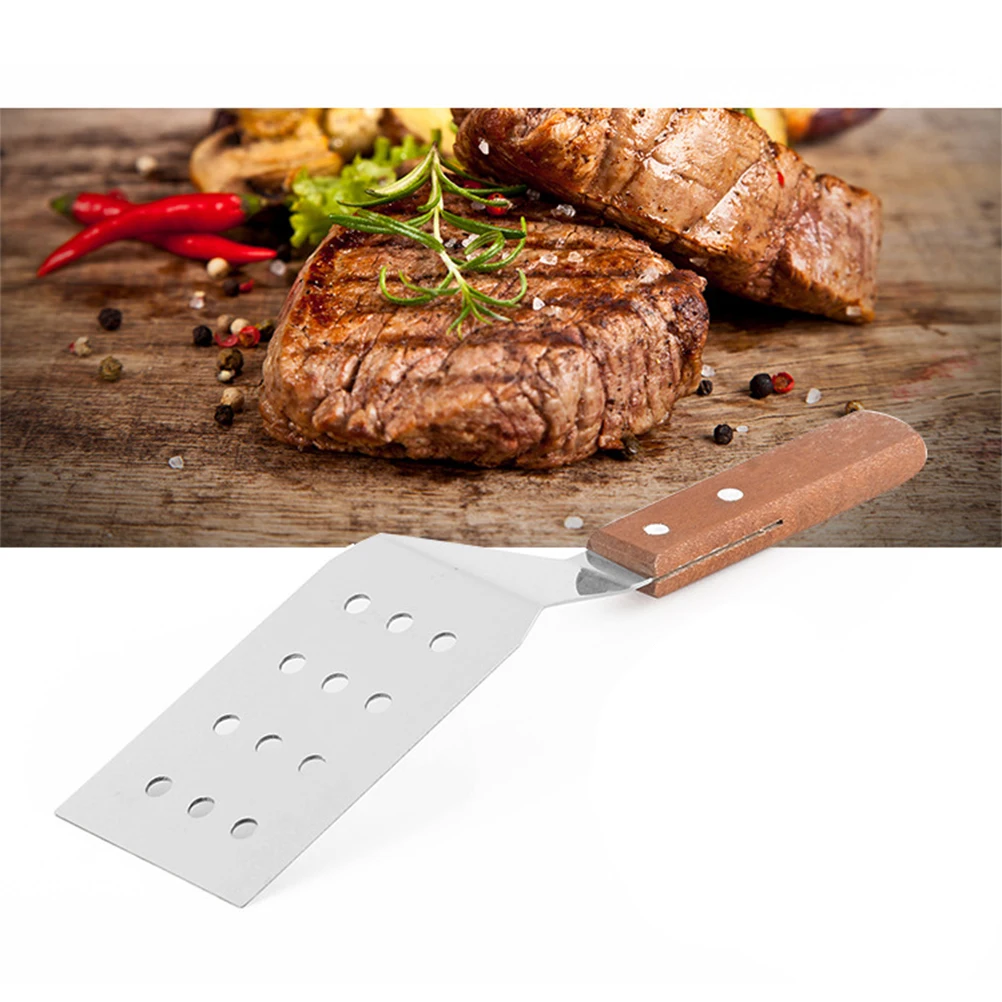 

2Pcs Stainless Steel Cooking Shovel Mirror Polished Pastry Server Kitchen Baking Cutter Smooth Wear Resistant