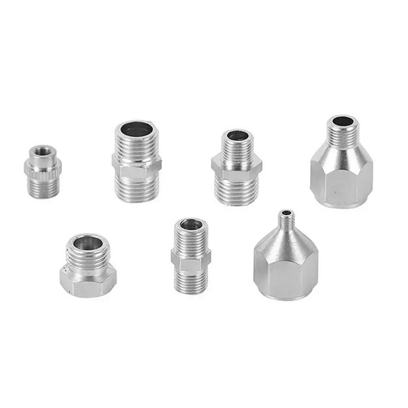 Air Hose Coupler 1/4 1/8 Inch Air Fittings Disconnect Fitting Universal Air Coupler Hose Adapter Quick Connect For Airbrush