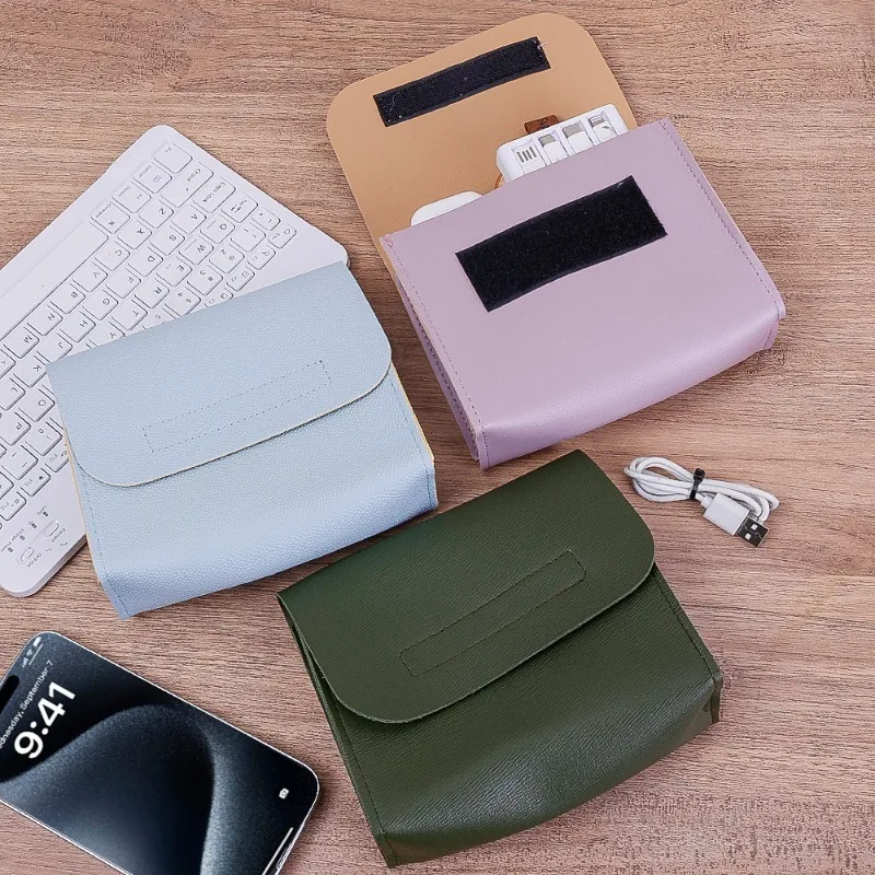 Large Capacity Electronic Organizer Travel Cable Organizer Storage Bag Protable Storage Case for Data Wire Power Bank Mouse