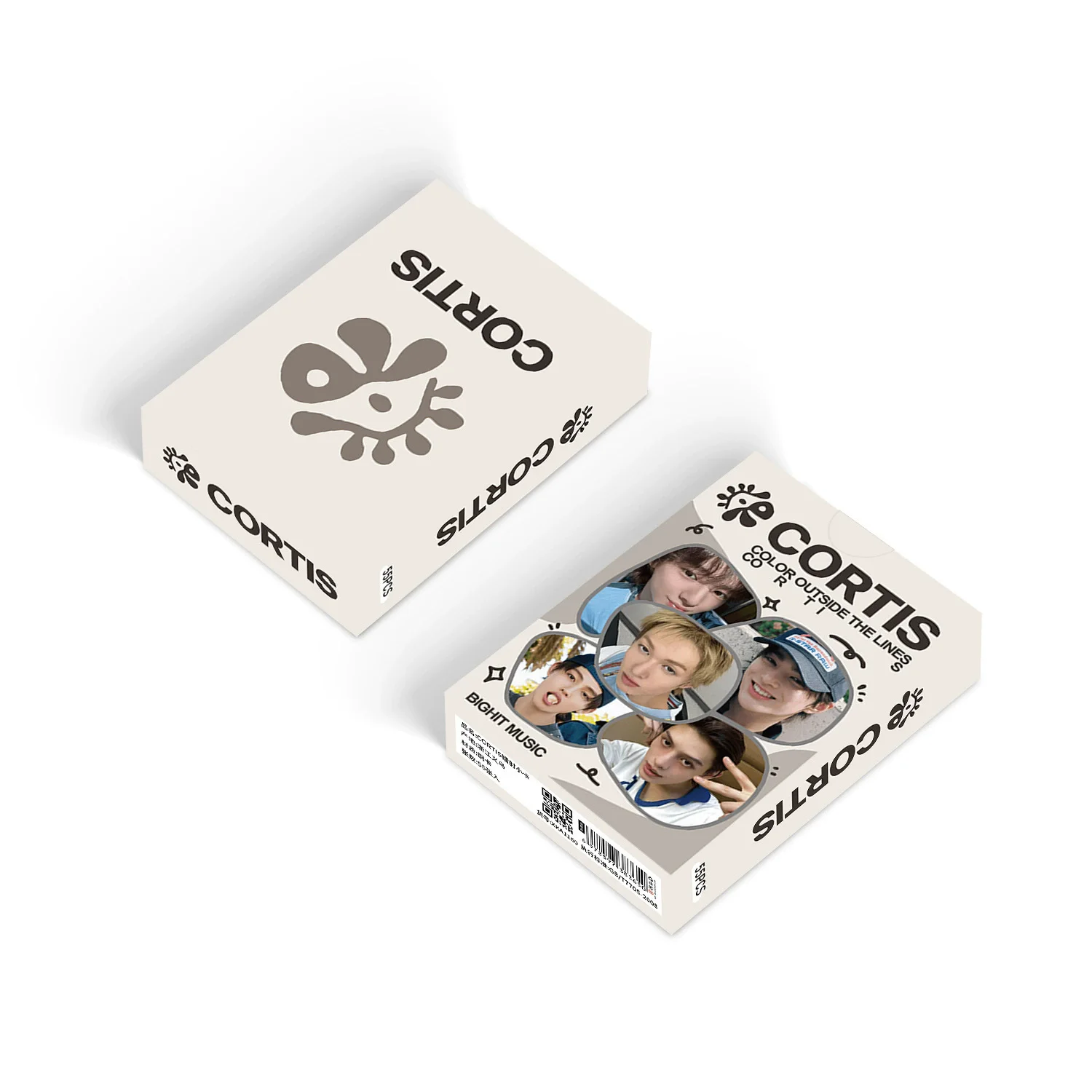 50PCS Korean Boy Group CORTIS Photo Cards Set - ‌Martin‌ James‌ Juhoon‌ Kpop Idol Collectible LOMO Card Fans Gift