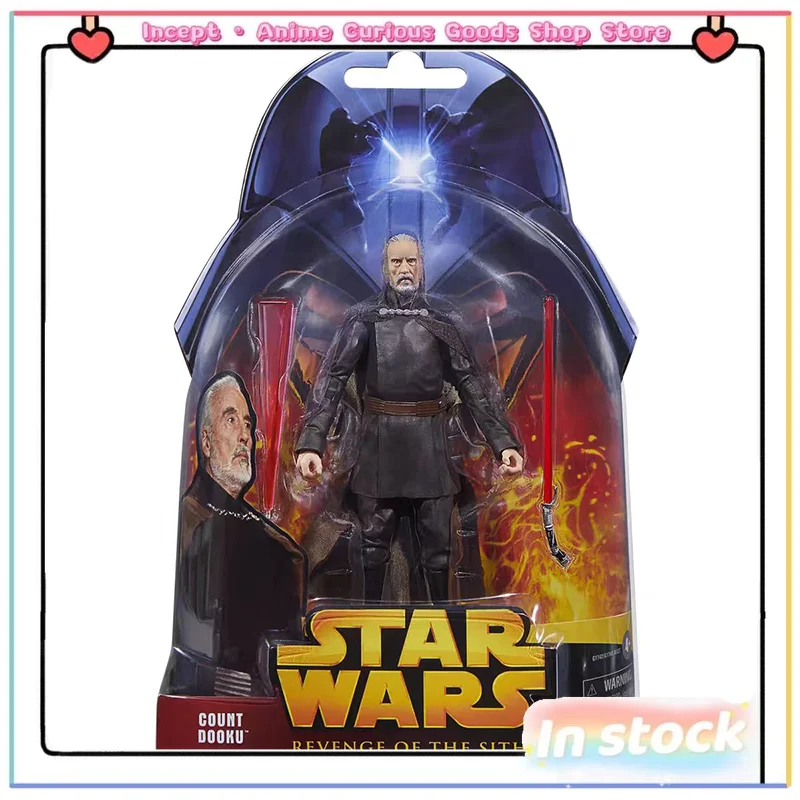 En stock: Figura de acción coleccionable de Star Wars de Hasbro, serie Black Series, Conde Dooku, escala 1/12 (6 pulgadas), regalo favorito de los fans
