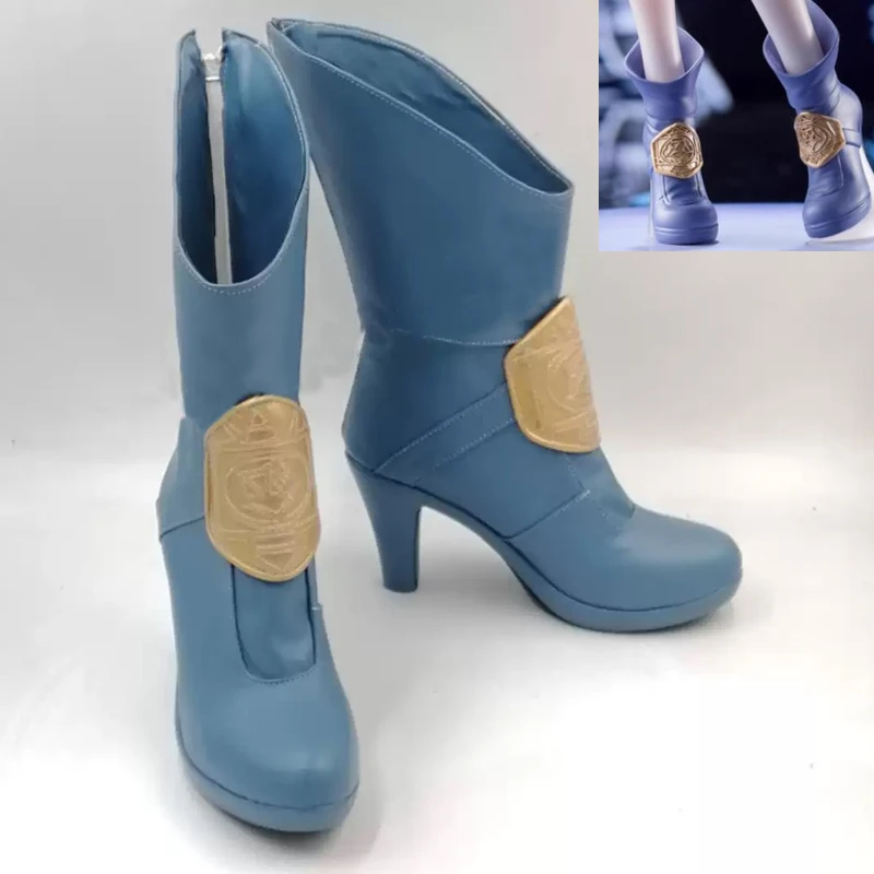 Fada cavaleiro lancelot sapatos cosplay botas homens mulheres feitos sob encomenda