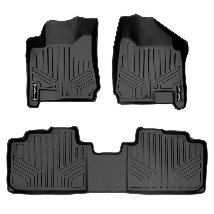 

Custom Fit Floor Mats 2 Row Liner Set Compatible with 20102016 Cadillac SRX