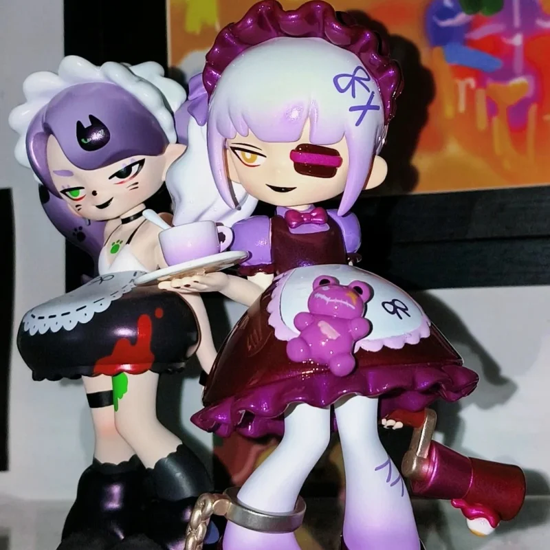 Yandere Girls Gen.2 Blind Box Remove The Lable Series Мода Готический Стиль Аниме Фигурка Кукла Модель Игрушки Настольный Декор Стола Подарки