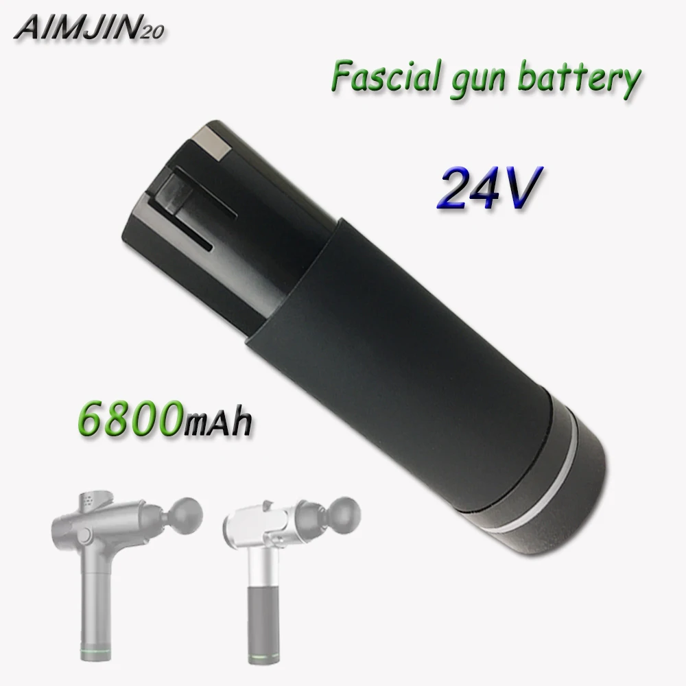 24V 6800mAh Rechargeable Lithium Battery  For Replacing Massage Gun Fascia Gun Battery