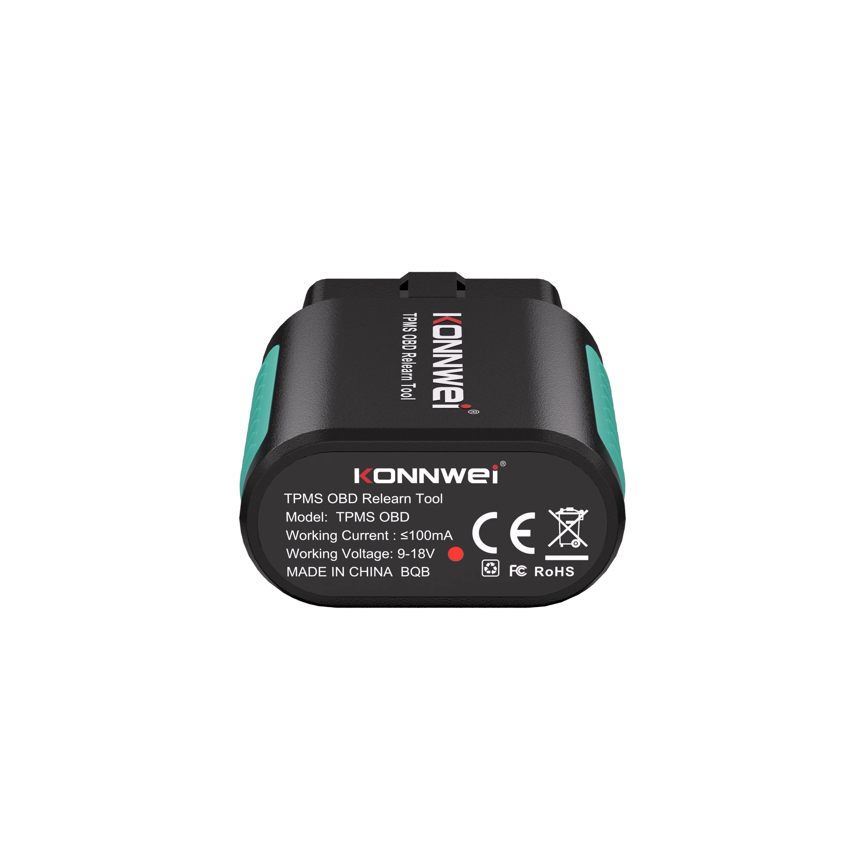 Bluetooth 5.2 TPMS Tool, Mobile App-Controlled Tire Pressure Monitor, Activate 99% Sensors, Read ECU ID & OBD Relearn Tool