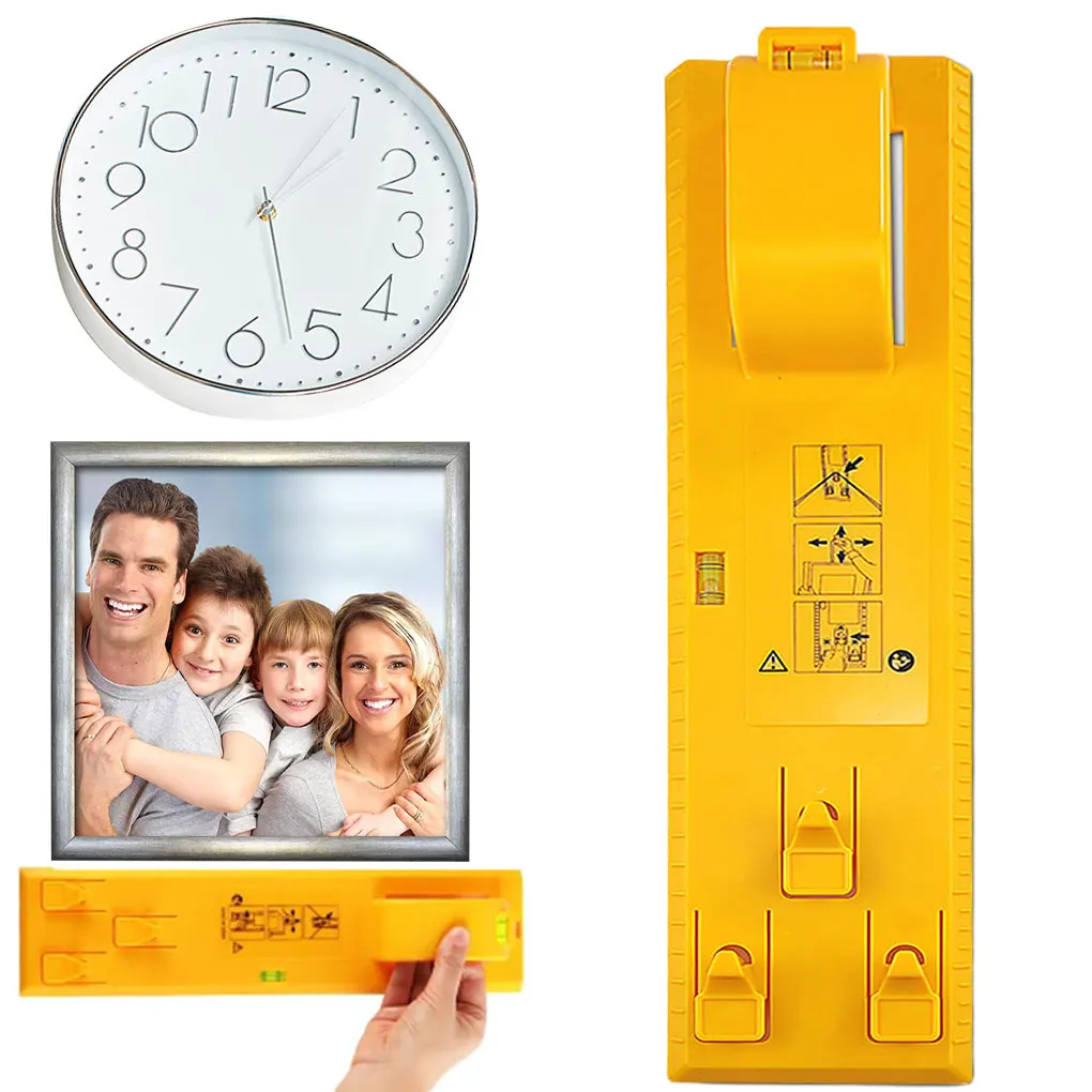 Mirrors Photograph Frame Hanging Tool Gagets Handheld Restaurant Bar Hotel Picture Level Ruler Wall Hanging Measurments