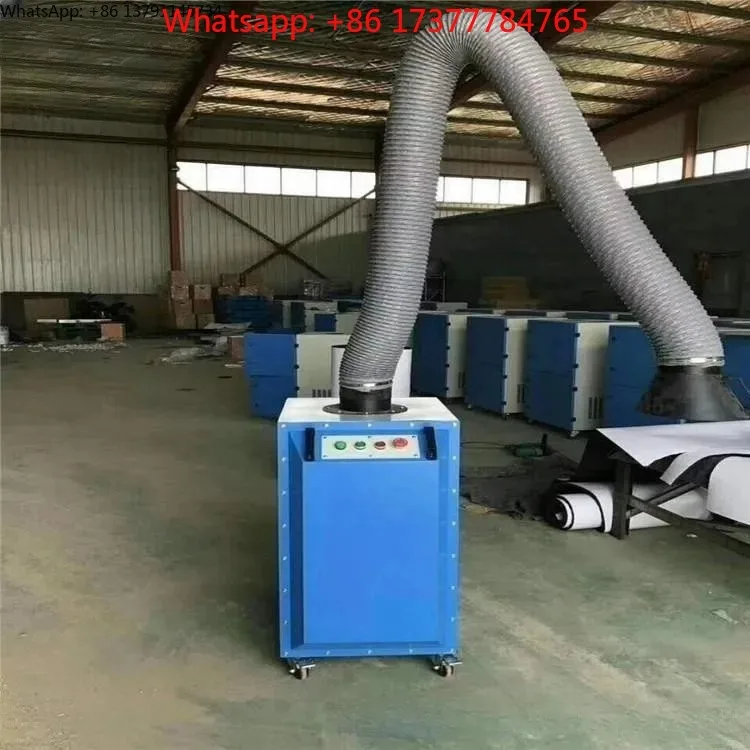 Movable Welding Smoke Absorber, Mobile Pulse Jet, Cleaning Smoke And Smoke Extractor