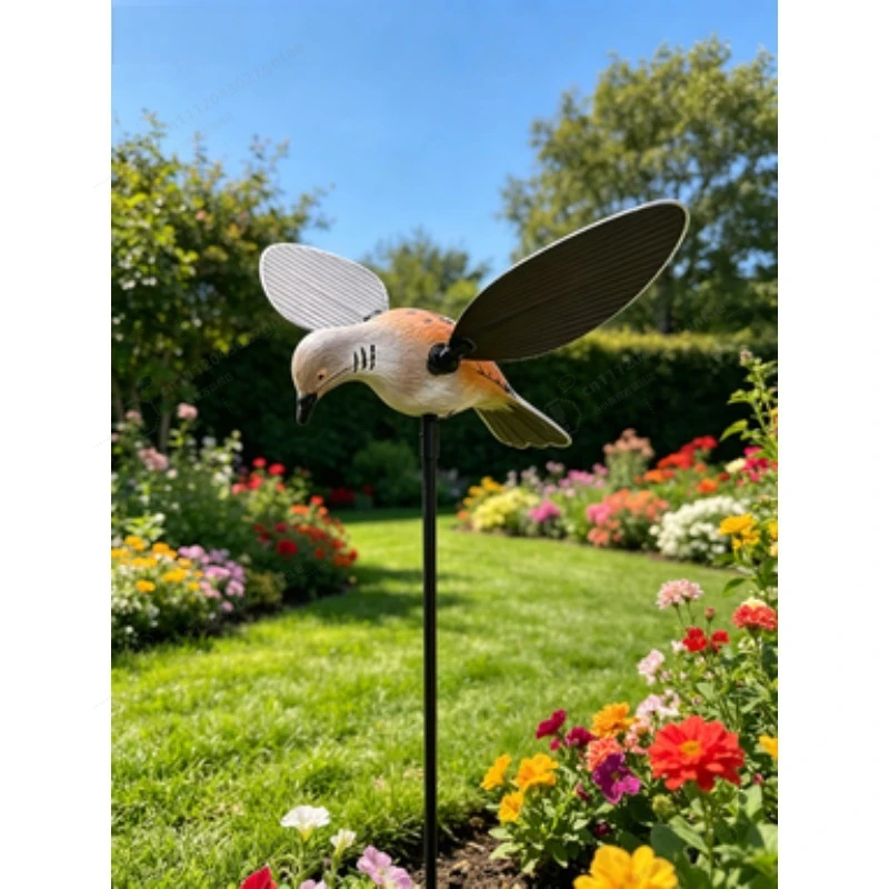 Remote Control Electric Simulation Pigeon Outdoor Garden Landscape Decoration Ornament