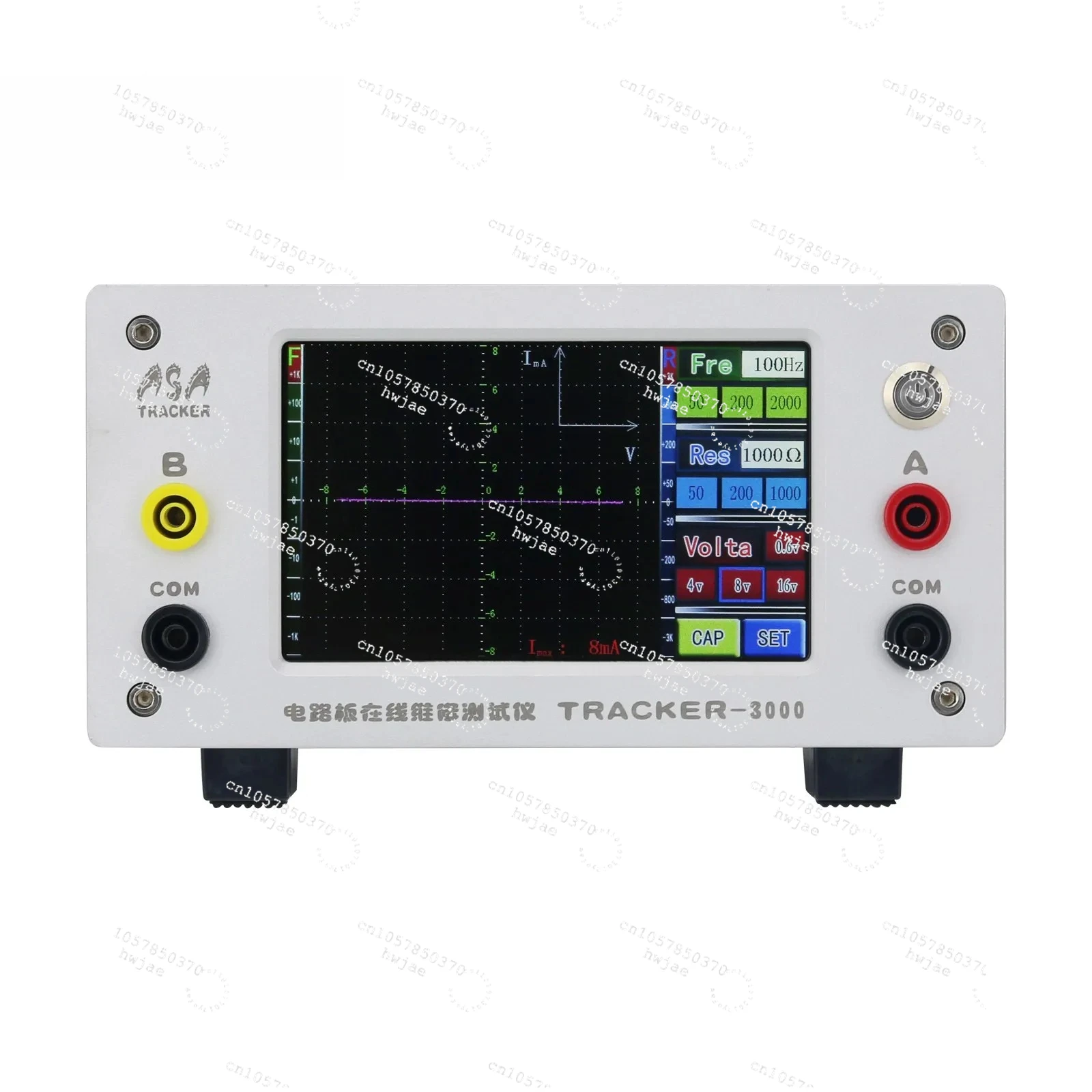 TRACKER-3000 أداة اختبار لوحة الدائرة الكهربائية VI أداة اختبار المنحنى مع غلاف من الألومنيوم بشاشة LCD تعمل باللمس