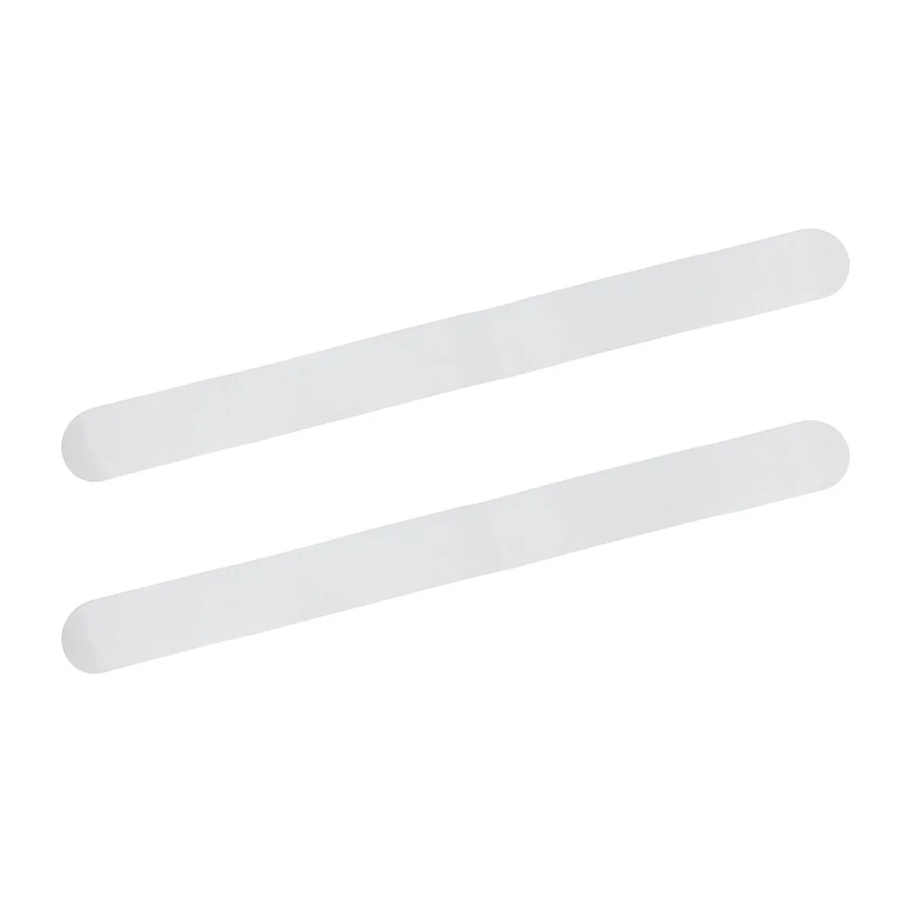 

2pcs Tennis Racket Frame Protection Tape Clear TPU 37cm Long Guard Anti Scratch Sports Equipment Durability Enhancement