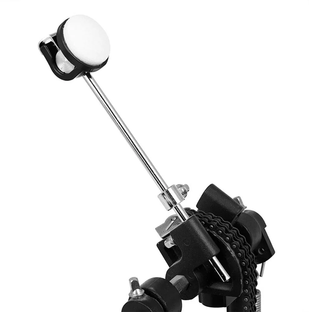 

High Quality Drum Pedal Beater Drum Foot Pedal Hammer Kick 19.5x3.8x3.8cm Drum Kit Drum Set Hammer Head Replacement