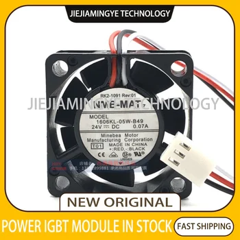 오리지널 셧다운 알람 냉각 선풍기, 24v 0.07A 1606KL-05W-B59 1606KL-05W-B49