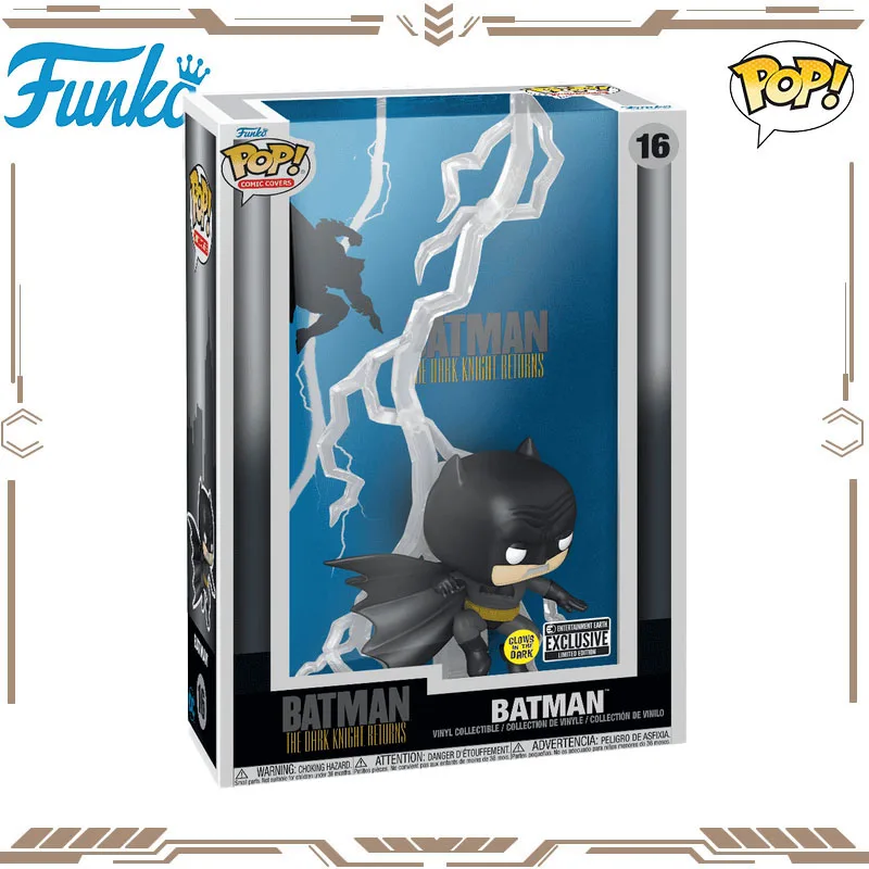 

Funko POP оригинальный Бэтмен: Темный рыцарь возвращается, экшн-фигурки, игрушки для мальчиков и девочек, подарок, Коллекционная модель, украшения
