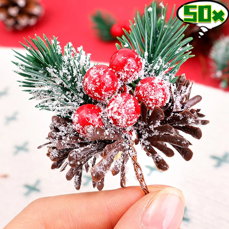50/5X Xmas Tree Orn… - image
