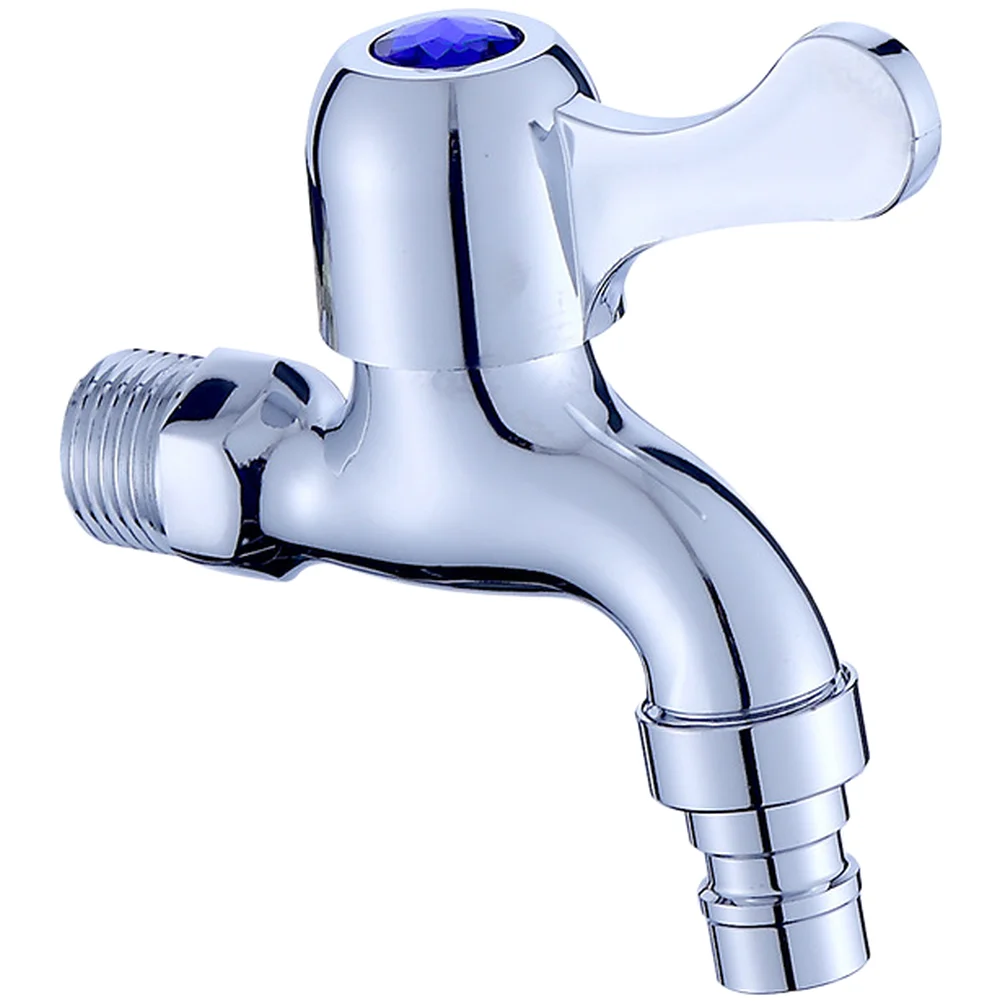 Copper Faucet Designed Specifically for Washing Machine Installations with 4 Inch Inlet and Outlet and Chip Valve Technology