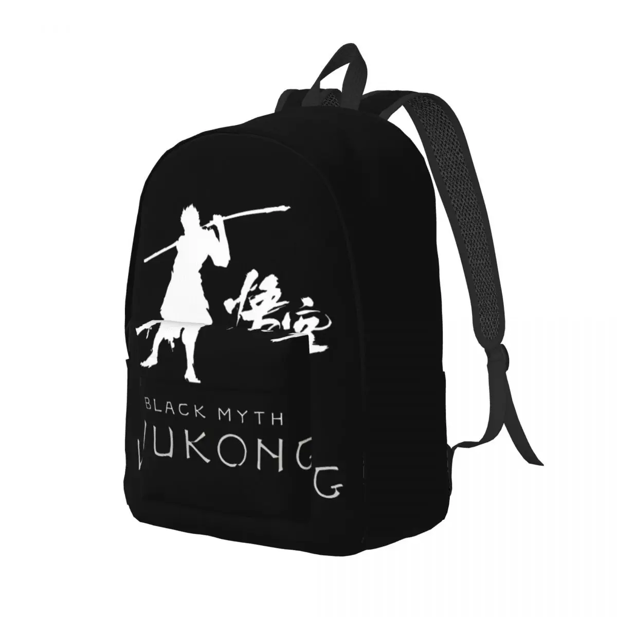 Black Myth Wukong Backpack for Men Women Teenage Student Work Daypack Laptop Canvas Bags Gift