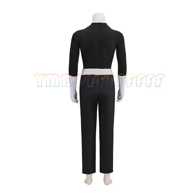 Neuartige Anime-Team-Rocket-Cosplay-Kostüme für Männer und Frauen in Schwarz, schwarze Uniformmützen, Halloween-Partykostüme, Osterkostüme – Detail 7
