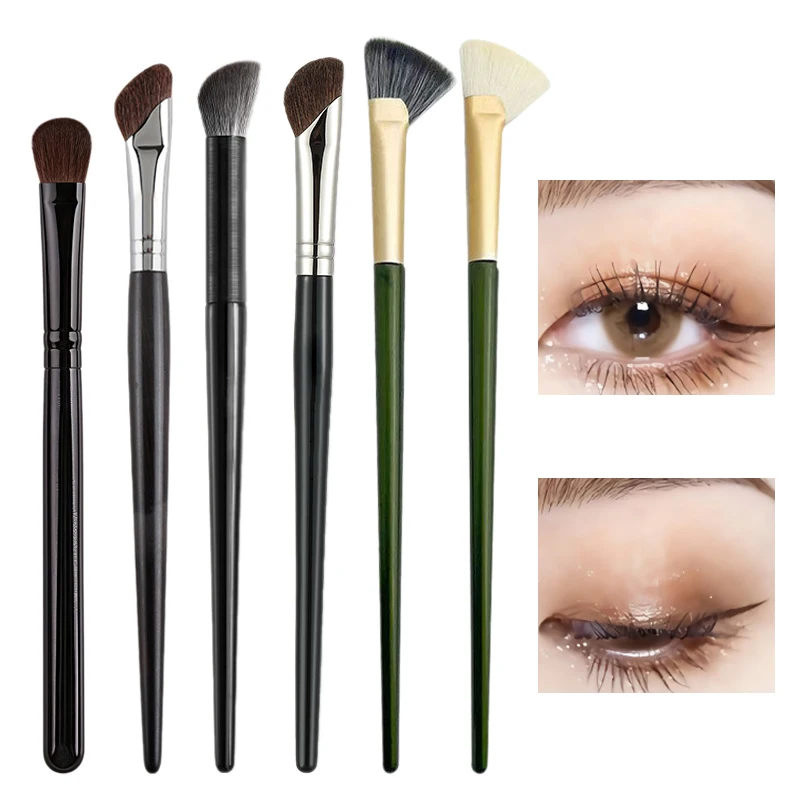 1/2Pcs New Eye Shadow Brush Soft Hair Nose Shadow Face Contour Makeup Brushes Highlight Brush Women Facial Make Up Beauty Tools