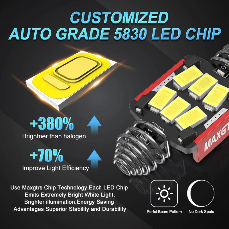 5830 Chip Festoon C5w Led bulb CANBUS C10w Dome Lamp Reading Lamp Car Interior License Plate Light 31mm 36mm 39mm 41mm White 12V