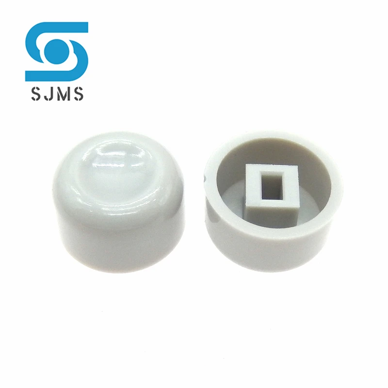 20Pcs A01 Switch caps Tactile Push Button Switch Cap Applies to 5.8*5.8 7*7 8*8 8.5*8.5mm Self-locking Switch Button Hat Concave