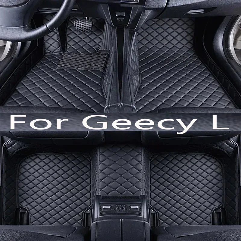 TPE Custom Car Floor Mats For Geecy L 2023 2024 Waterproof Carpet Auto Interior Accessories