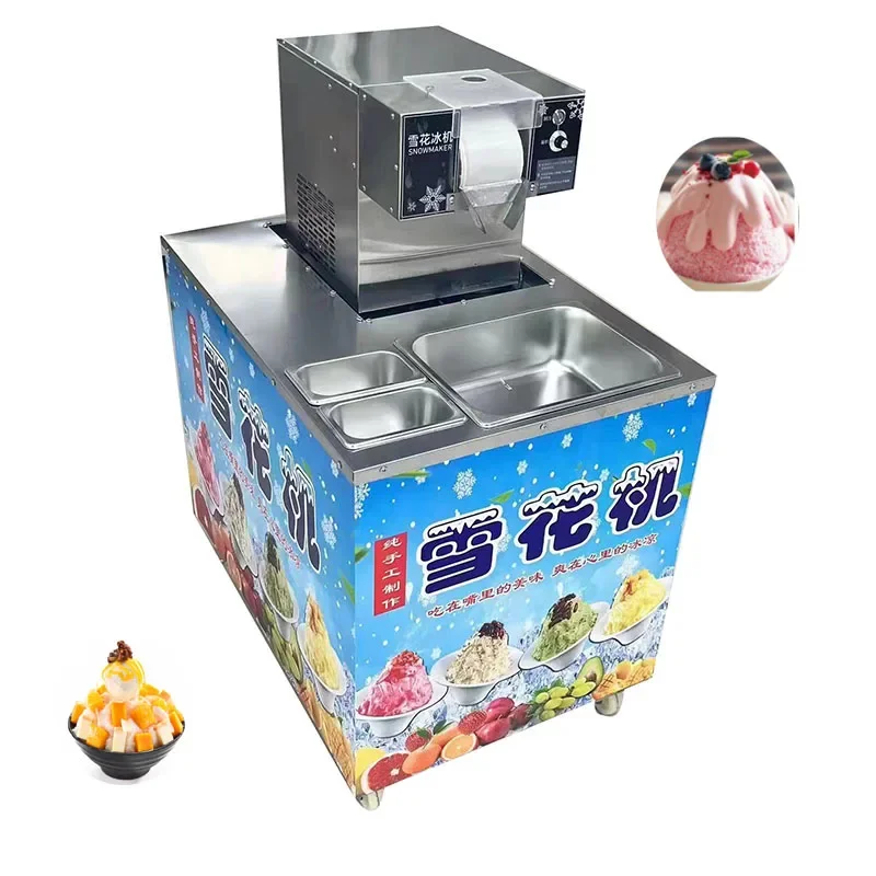 for Commercial bingsu shaved machine  Snowflake Ice Maker Machine Bingsu Snow Cone Ice Shaver Machine