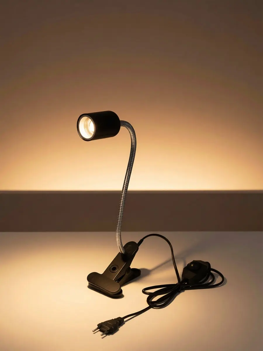 Reptile Heat Lamp Brightness Adjustable Turtle Tank Accessories No Bulb Eu Plug Uvb Uva Sun Basking Spot Light Fixture