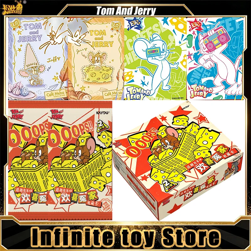 kayou-トムとジェリー-カードファンパック-シリーズ3-アニメトレーディングカード-密封セット-ボードゲーム-ホリデートイ-男性女性向け誕生日プレゼント