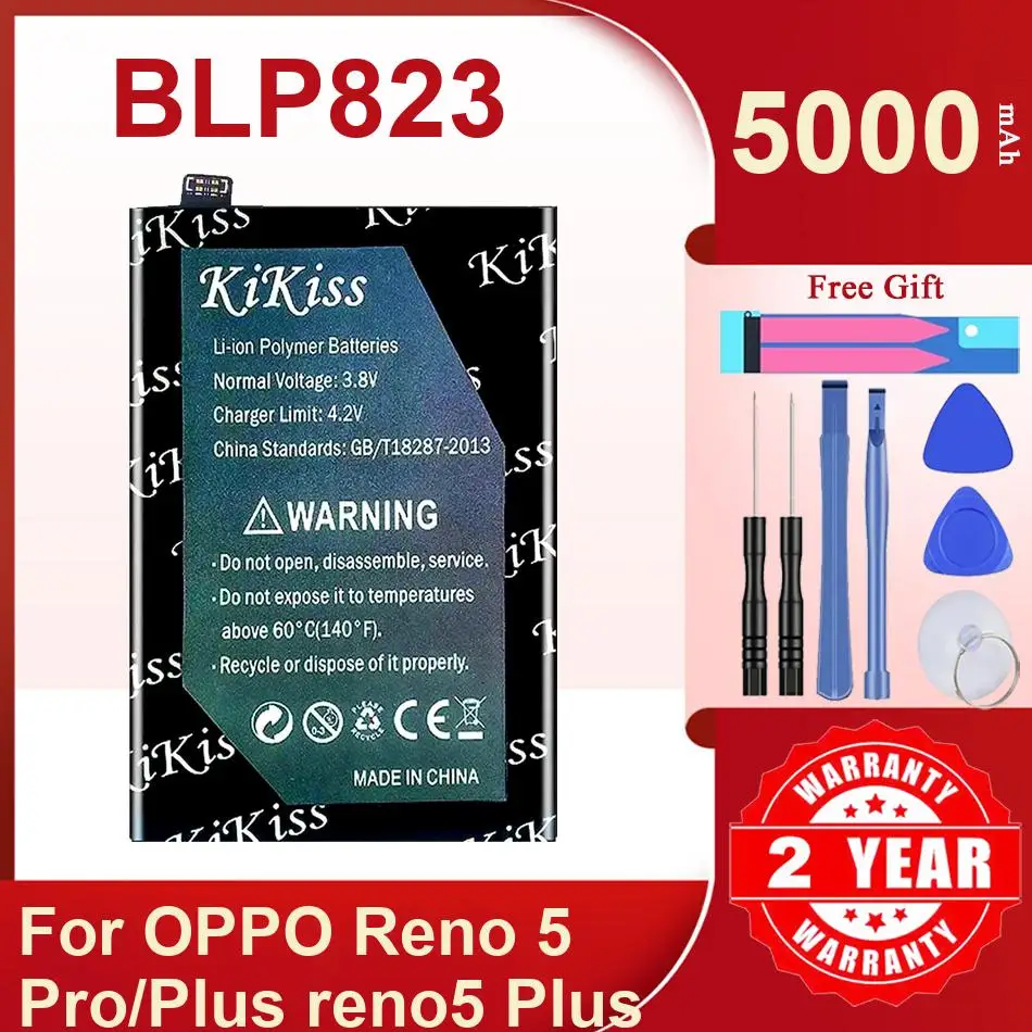 High-Performance Mobile Phone Battery BLP823 For OPPO Reno 5 Pro PDST00 PDSM00 5 Pro Plus PDSP00