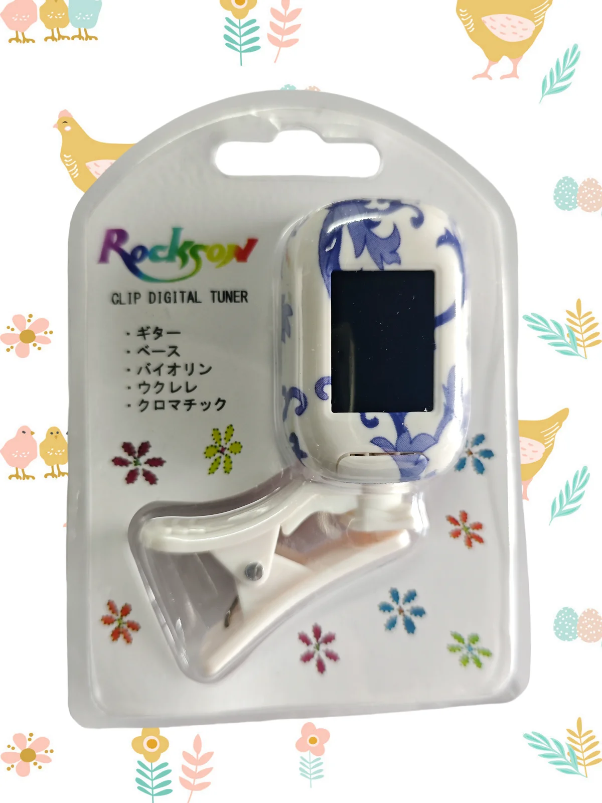 New Clip On Tuner Acoustic Rechargeable Li-ion Battery Build Digital Guitar Bass Violin Ukulele Chromatic Tuner LCD Display